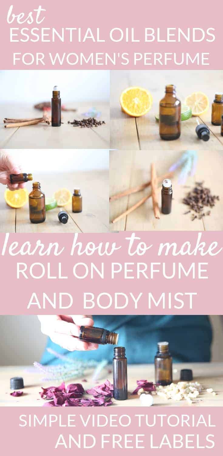 DIY women's perfume pin