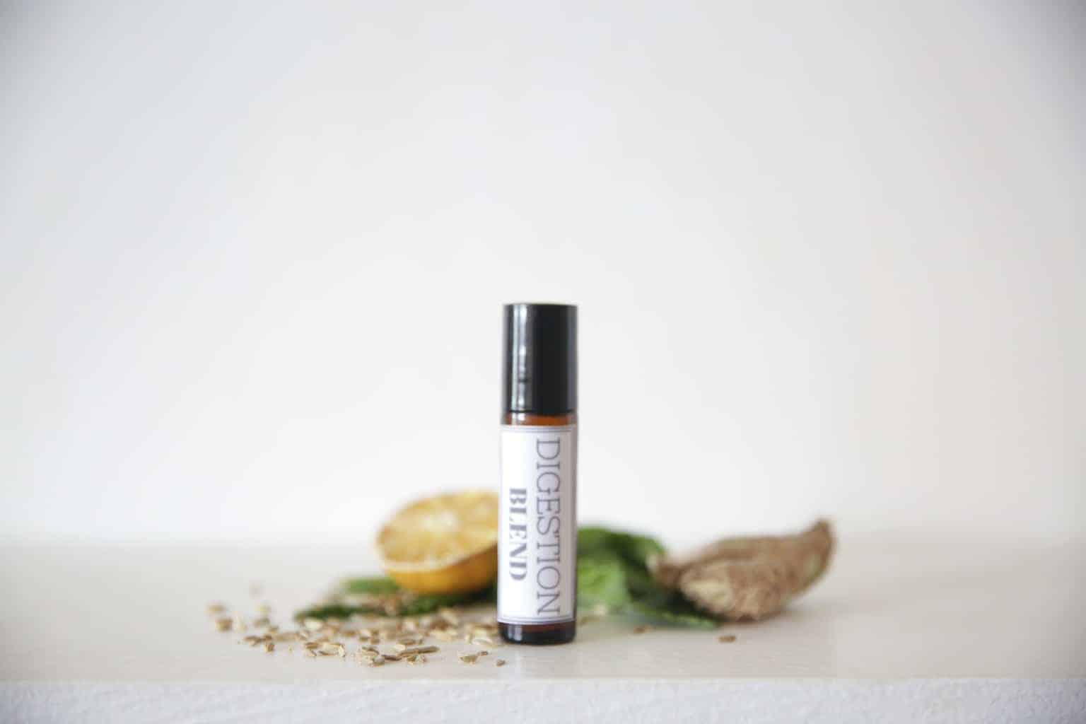 Digestion rollerball blend using doTERRA's essential oils