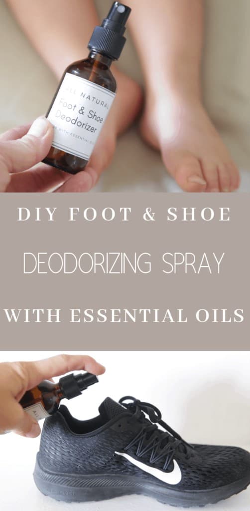 DIY Foot & Shoe Deodorizer Spray Our Oily House