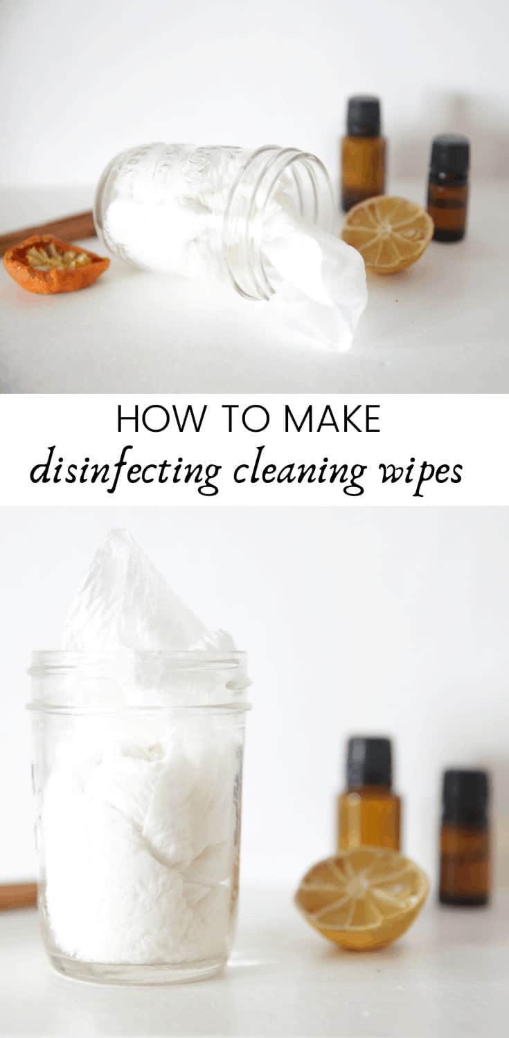 DIY Nontoxic Reusable Cleaning Wipes