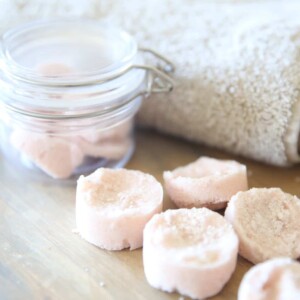 Essential Oil Shower Melts Recipe.