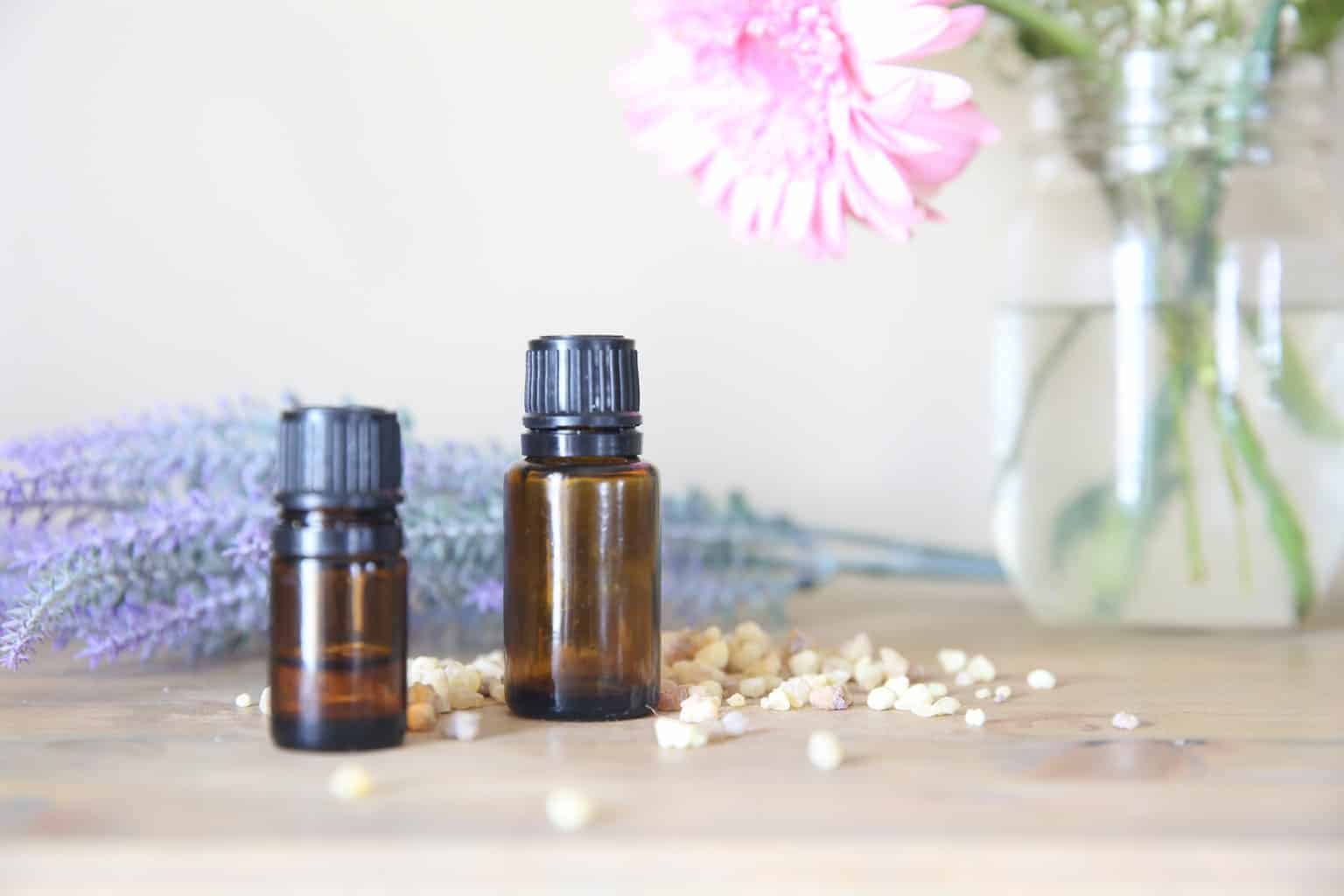 Essential Oils for Postpartum in 15ml glass bottles