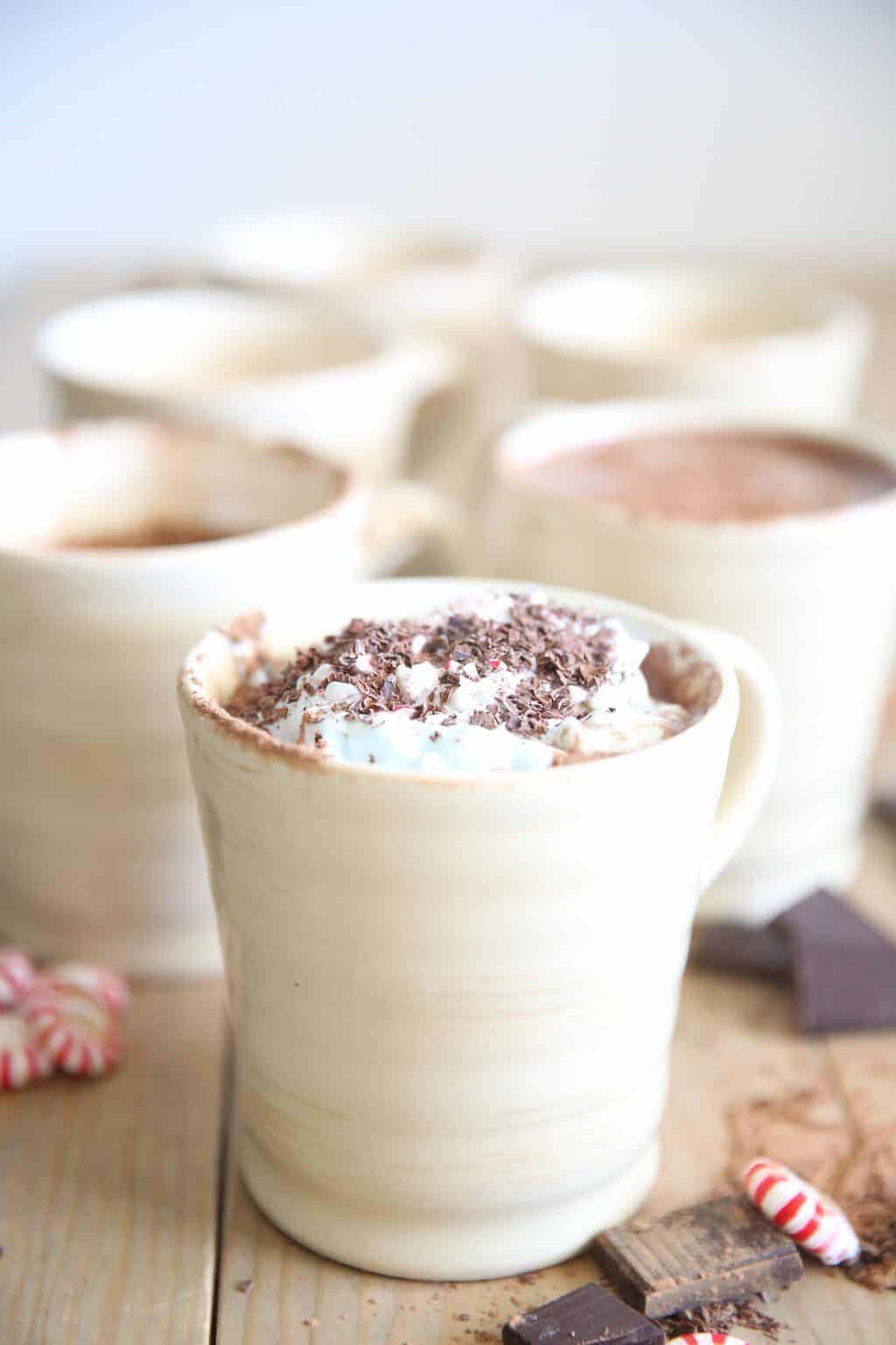 peppermint hot cocoa