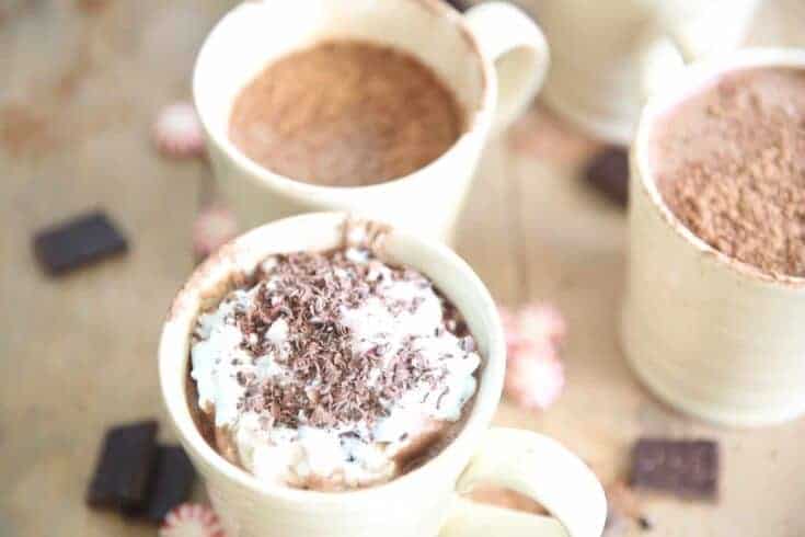 PALEO PEPPERMINT HOT CHOCOLATE