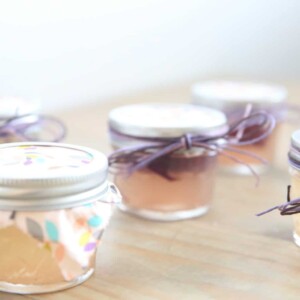 Homemade gel air fresheners.