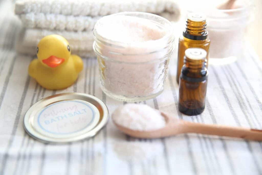 Calming Bath Salts for Kids | Several Variations - Our Oily House