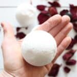 Easiest diy bath bombs for everyone! Added in essential oils make these calming and great for the skin.