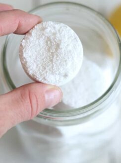 Learn how to make these simple dishwasher pods with all natural ingredients you probably already have in your home.