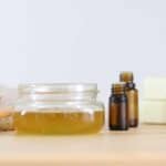 Learn how to make a simple homemade conditioner recipe with all natural ingredients and essential oils.
