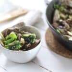 This delicious paleo and whole 30 broccoli is the perfect Chinese dish for dinner or lunch.