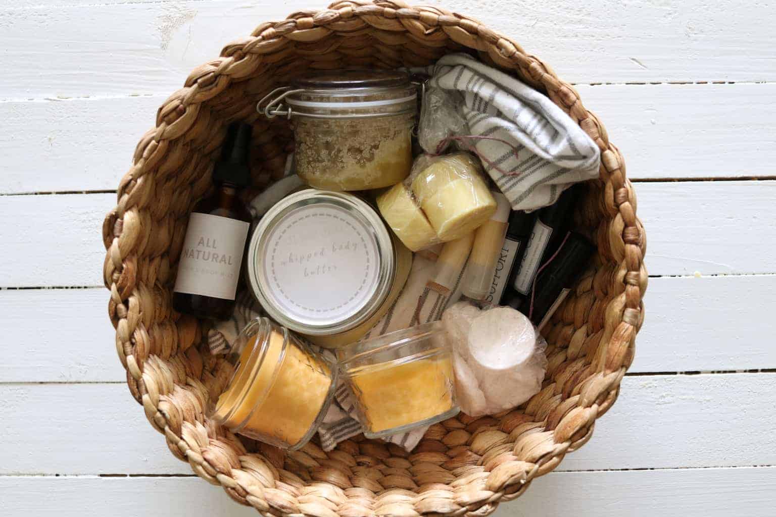 All-natural homemade gifts.