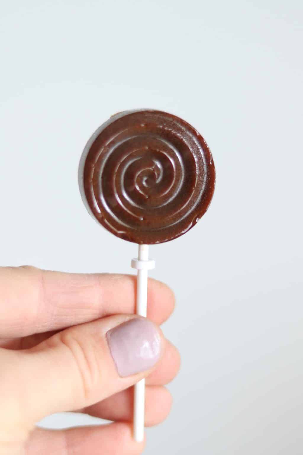 Healthy lollipop with honey.