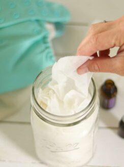 homemade baby wipes