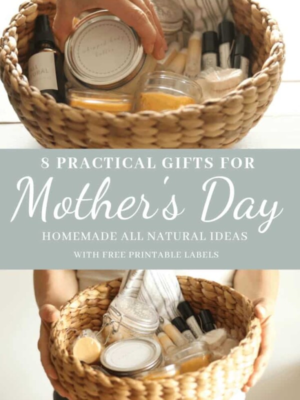 homemade mothers day gift basket free printable