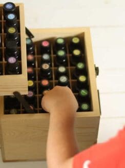 essential oil storage box