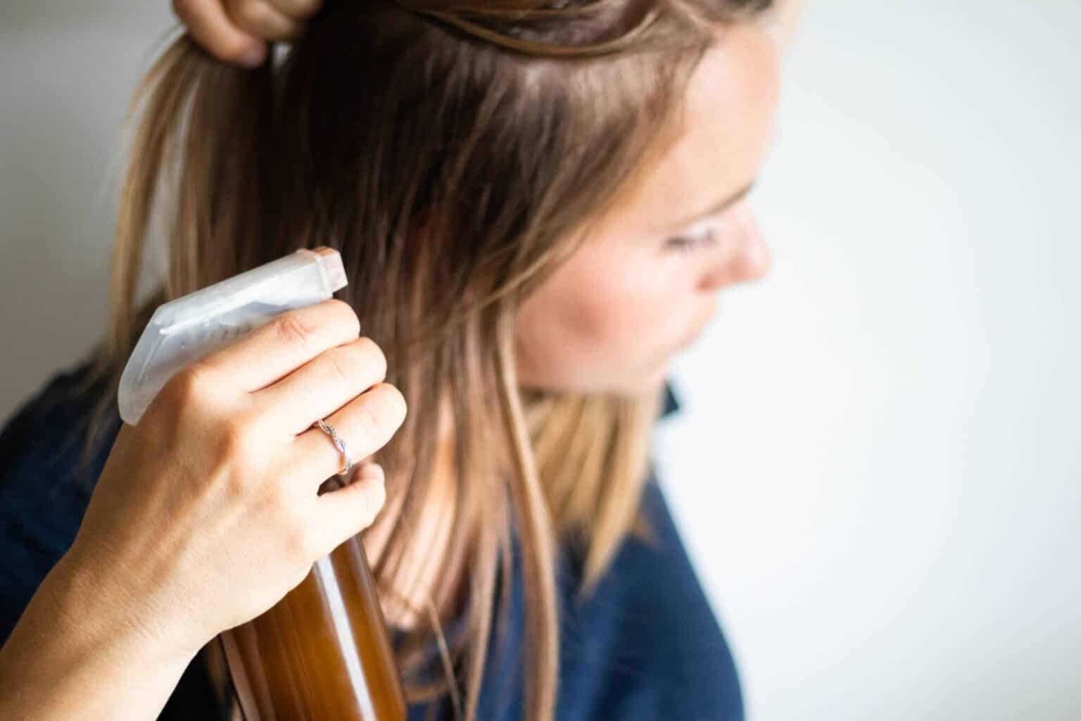 How to Make Dry Shampoo Spray Our Oily House