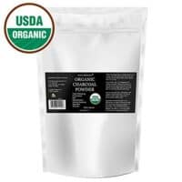 Organic Charcoal Powder, 1 lb - The Only USDA Certified Organic. Bulk Food Grade Powder, Non-GMO, Vegan, No Fillers 100% Pure Use for teeth Whitening Facial Masks Detoxing