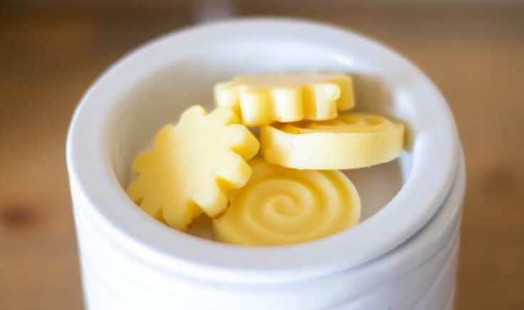 candle wax melts in candle warmer