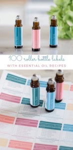 100 Essential Oil Roller Bottle Printable Labels - Our Oily House