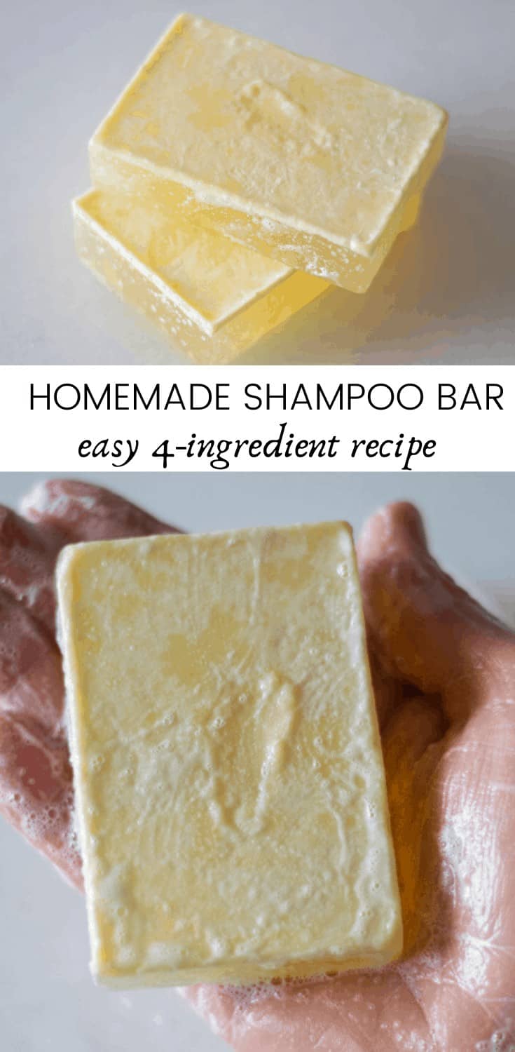 melt and pour shampoo bar wet and suds up