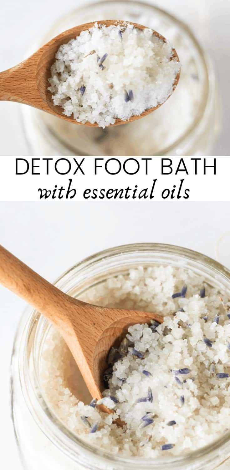 Detoxifying Foot Bath Recipe - Our Oily House