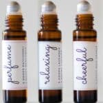 diy mothers day essential oil roller bottles with labels