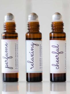 diy mothers day essential oil roller bottles with labels