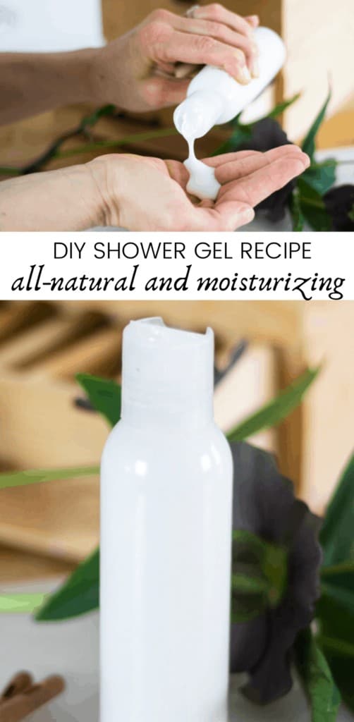 Homemade Shower Gel Natural and Moisturizing Our Oily House