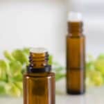 Essential oils for bug bite relief in 10ml rollerball bottle.