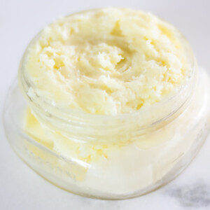 magnesium lotion in mason jar