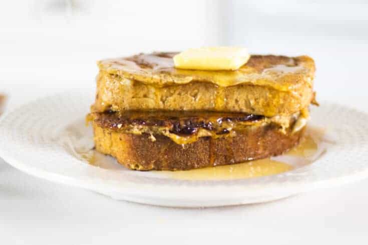 thick sliced sourdough French toast