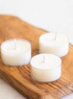 homemade citronella candles