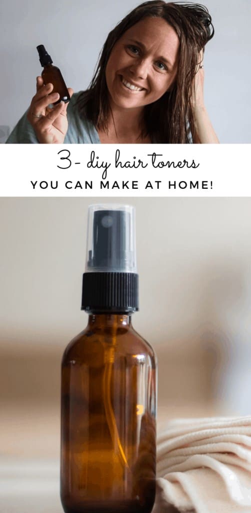 Homemade sales hair toner
