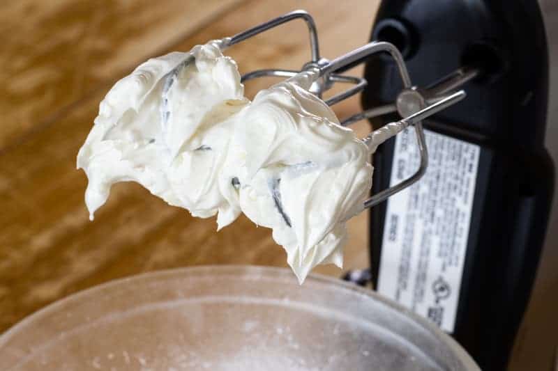 whipping up homemade lotion with a hand mixer