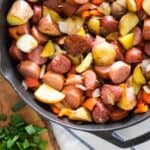 sausage and potato skillet.