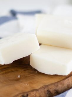 cold process tallow soap bars