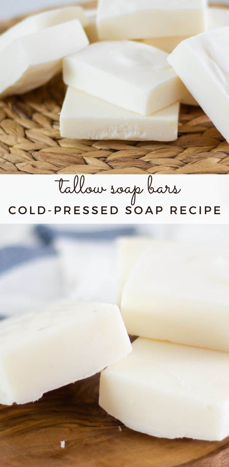 ColdProcess Tallow Soap Recipe Our Oily House