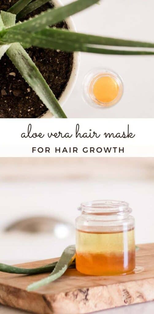 Aloe Vera Hair Mask for Hair Growth - Our Oily House