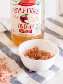 DIY scalp scrub for dandruff.