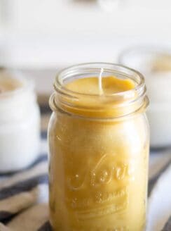 honey vanilla scented beeswax candles.