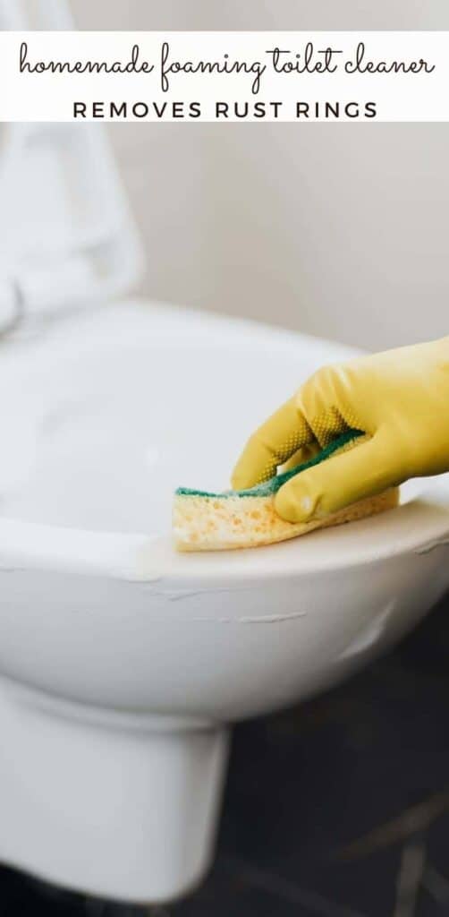 Foaming toilet cleaner discount