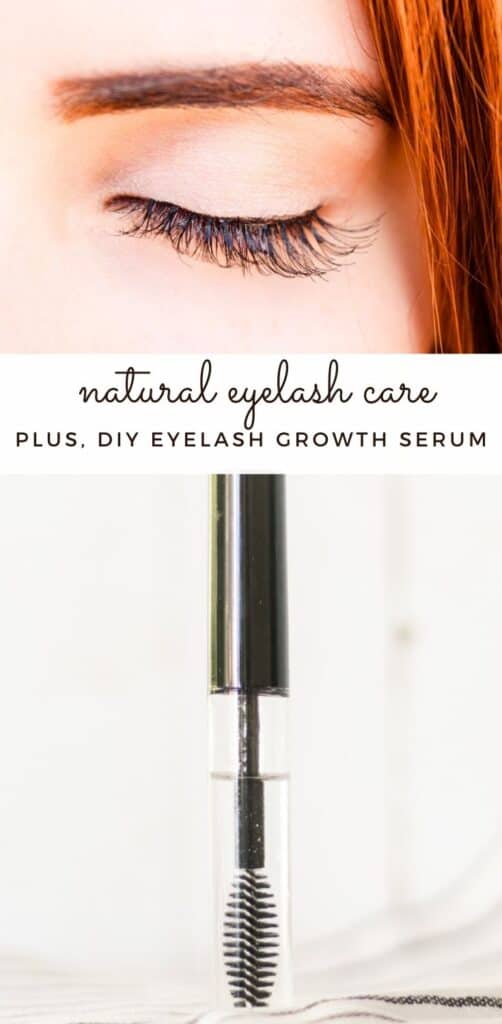 diy eyelash serum coconut oil