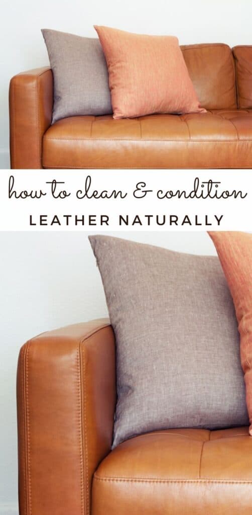 Homemade Leather Sofa Cleaner - Our Oily House