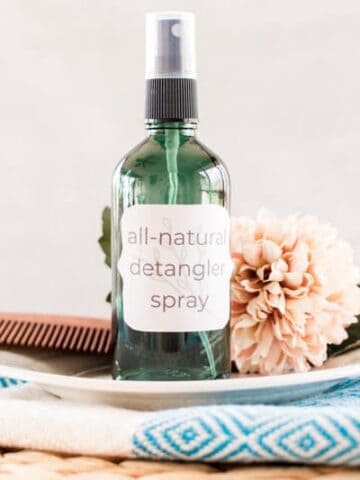 DIY Hair Detangler Spray Homemade Chemical Free Beauty