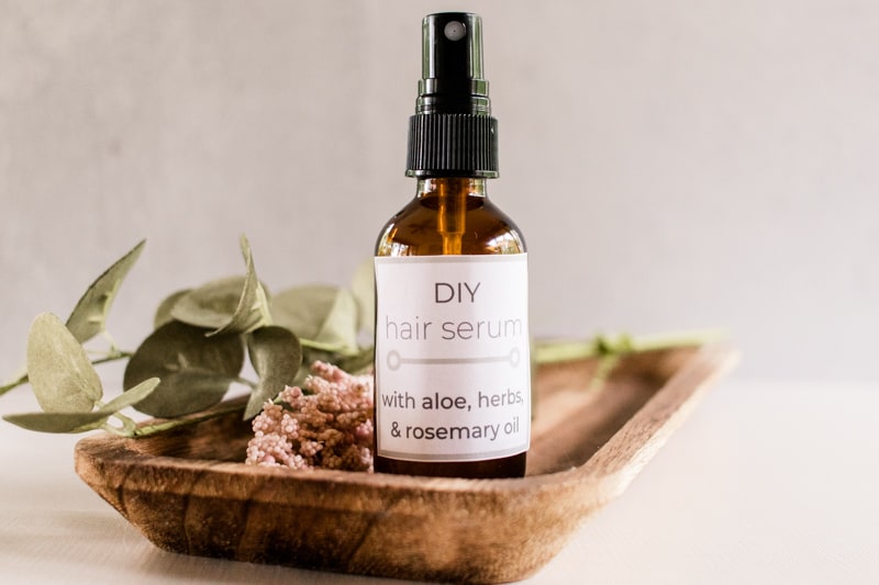 Homemade hair serum deals