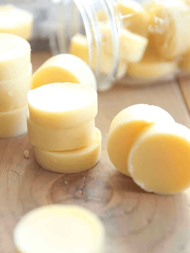 The Easiest Homemade Lotion Bars