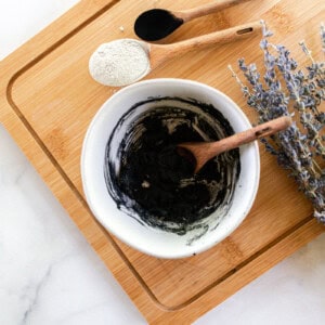 Charcoal armpit detox.