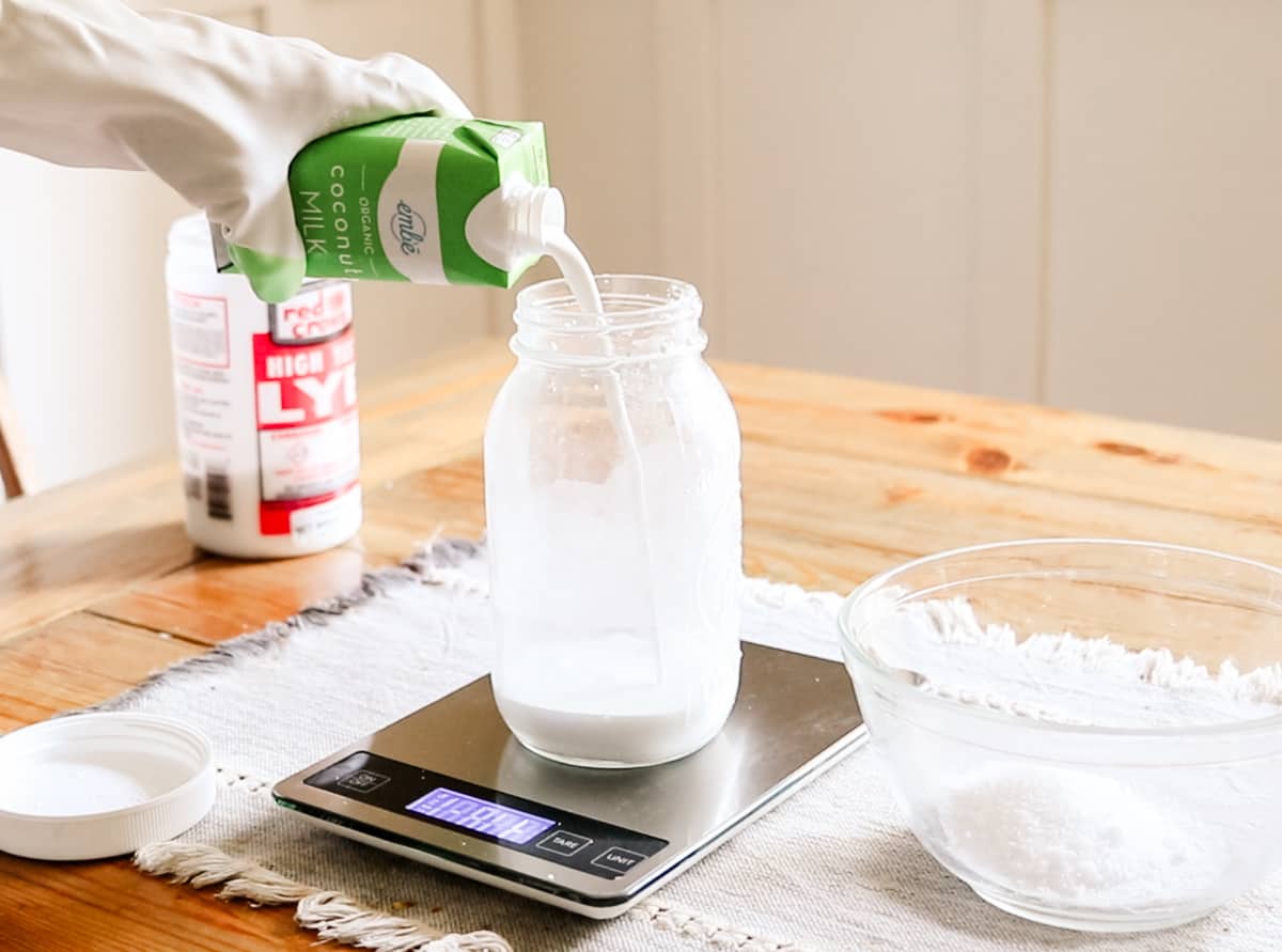 Lemon Scented Coconut Milk Soap Recipe Our Oily House