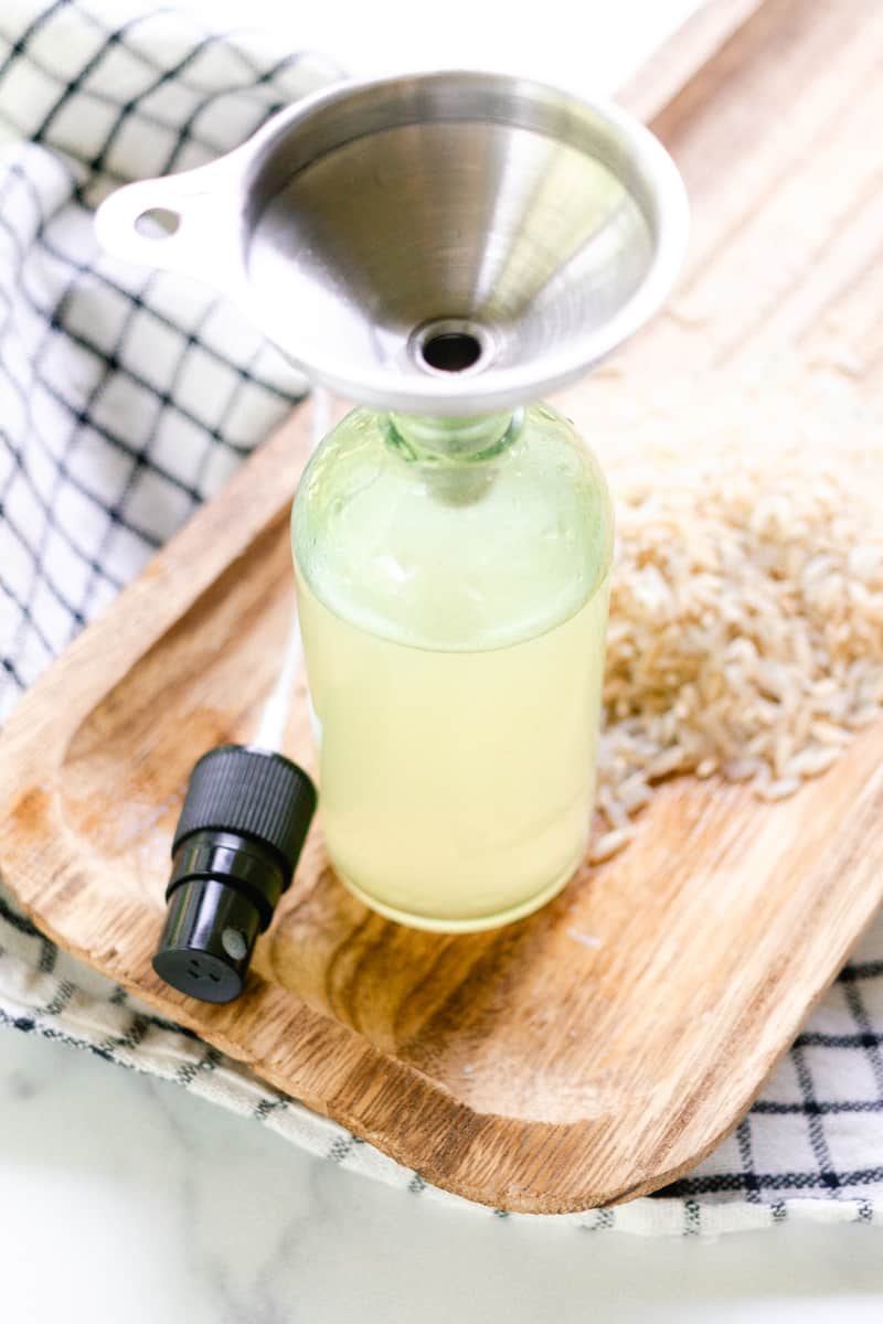 8 ounce bottle of a protein treatment for the hair.