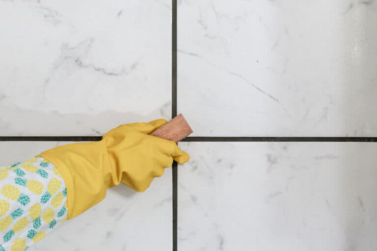 The Easiest Way to Clean Mold From Shower Grout Our Oily House